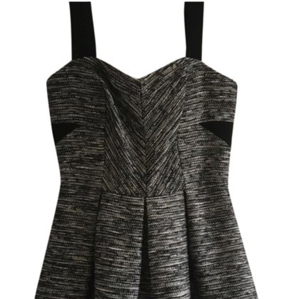 Houndstooth party dress